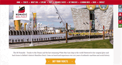 Desktop Screenshot of nomadicbelfast.com